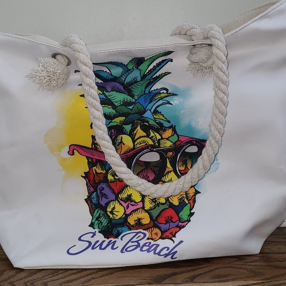 Large Sun Beach tote bag NWT